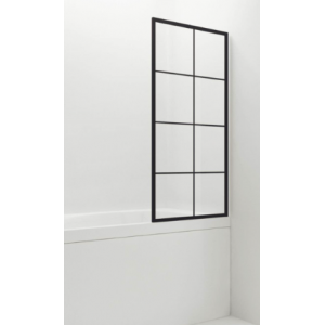 Frameless Over bath tub single panel 900